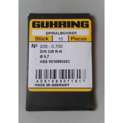 0.50 mm GUHRİNG Matkap Ucu